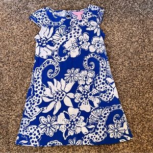 Girls Lilly Pulitzer Seahorse Dress, Small
